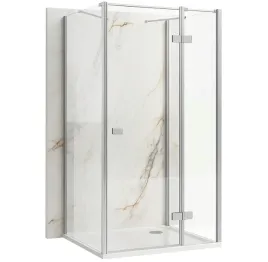 rea-kabina-przyscienna-atlas-chrome-80x100-lewa
