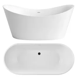 wanna-wolnostojaca-150-cm-biala-akrylowa-lezka-rea-ferrano-korek-czarny