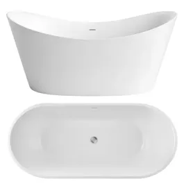 wanna-wolnostojaca-150-cm-biala-akrylowa-lezka-rea-ferrano-nowoczesna