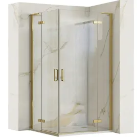kabina-prysznicowa-90x100-narozna-drzwi-podwojne-rea-hugo-double-gold-brush