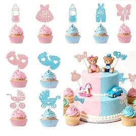 toppery-tort-baby-shower-rozowe-niebieskie-dekoracja-dla-chlopca-na-impreze