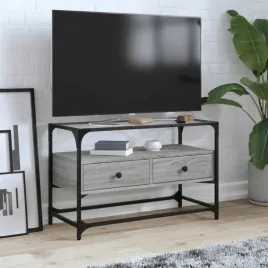 vidaxl-szafka-pod-tv-ze-szklanym-blatem-szary-dab-sonoma-80x35x51-cm