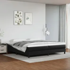 vidaxl-lozko-kontynentalne-z-materacem-czarne-ekoskora-200x200-cm