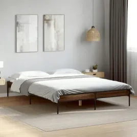 vidaxl-rama-lozka-brazowy-dab-140x200-cm-material-drewnopochodny