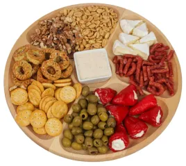 deska-obrotowa-do-serwowania-serow-przekasek-4-komorowa-patera-drewniana