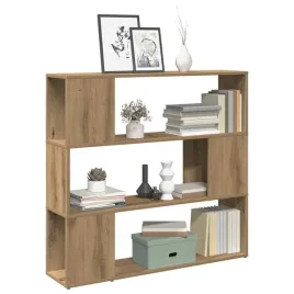 vidaxl-regal-na-ksiazki-przegroda-dab-artisan-100x24x94-cm