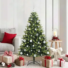vidaxl-sztuczna-skandynawska-choinka-z-zawiasami-150-led-150-cm