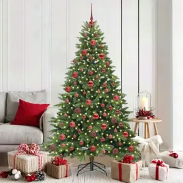 vidaxl-sztuczna-choinka-z-300-diodami-led-zielony-180-cm-pe-i-pvc