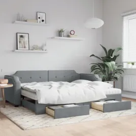 vidaxl-sofa-rozsuwana-z-szufladami-jasnoszara-100x200-cm-tkanina