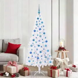 vidaxl-sztuczna-choinka-z-300-diodami-led-bialy-180-cm-pvc-i-stal