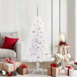 vidaxl-sztuczna-choinka-z-150-diodami-led-bialy-150-cm-pvc-i-stal