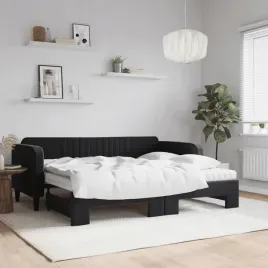 vidaxl-sofa-rozsuwana-z-materacami-czarna-90x200-cm-aksamit