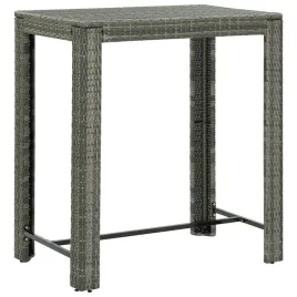vidaxl-ogrodowy-stolik-barowy-szary-100x605x1105-cm-polirattan