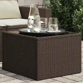 vidaxl-stolik-ogrodowy-ze-szklanym-blatem-brazowy-55x55x37-cm