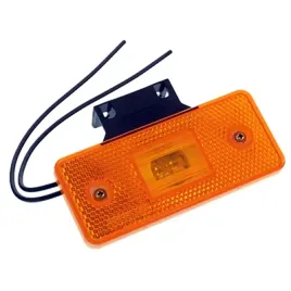 lampa-obrysowa-pomaranczowa-diodowa-z-uchwytem-2-diody-12-24v