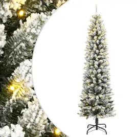 vidaxl-sztuczna-choinka-osniezona-150-lampek-led-120-cm
