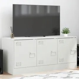 vidaxl-szafka-pod-telewizor-biala-99x39x44-cm-stalowa