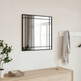 vidaxl-lustro-scienne-czarne-50x50-cm-kwadratowe-zelazo