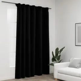 vidaxl-zaslona-stylizowana-na-lniana-z-haczykami-czarna-290x245-cm