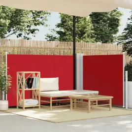 vidaxl-zwijana-markiza-boczna-czerwona-100-x-600-cm