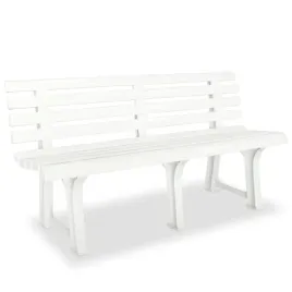 vidaxl-lawka-ogrodowa-1455-cm-plastik-biala