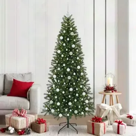 vidaxl-sztuczna-choinka-z-300-diodami-led-zielony-210-cm-pe-i-pvc