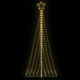 vidaxl-choinka-led-447-leds-ciepla-biel-249-cm