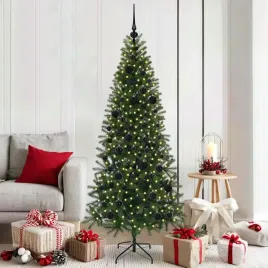 vidaxl-sztuczna-choinka-z-300-diodami-led-zielony-180-cm-pe-i-pvc
