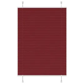 vidaxl-roleta-plisowana-bordowy-czerwony-100x100-cm-szerokosc-tkaniny