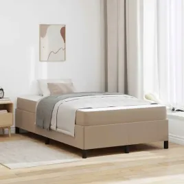 vidaxl-ramka-lozka-z-materacem-cappuccino-120-x-200-cm-tkanina