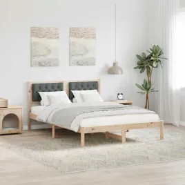 vidaxl-ramka-lozka-ciemnoszary-140-x-190-cm-lite-drewno-sosnowe