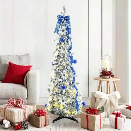 vidaxl-sztuczna-choinka-z-100-diodami-led-zielony-150-cm-pvc