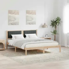 vidaxl-ramka-lozka-z-tapicerowanym-wezglowiem-ciemnoszary-150-x-200-cm