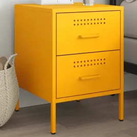 vidaxl-szafka-nocna-musztardowa-36x39x505-cm-stal