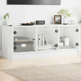 vidaxl-szafka-tv-ze-szklanymi-drzwiami-biala-102x37x42-cm