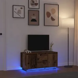 vidaxl-szafka-rtv-z-oswietleniem-led-stare-drewno-100x41x50-cm