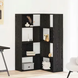 vidaxl-szafka-na-ksiazki-czarny-dab-140-x-30-x-140-cm