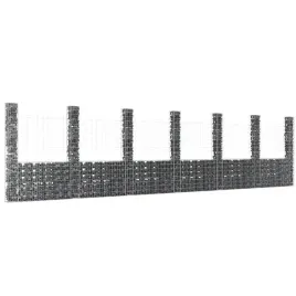vidaxl-ogrodzenie-gabionowe-z-7-slupkami-zelazo-740x20x200-cm
