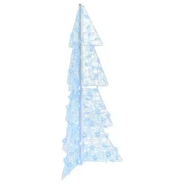 vidaxl-choinka-z-100-diodami-led-zimna-biala-120-cm-akryl