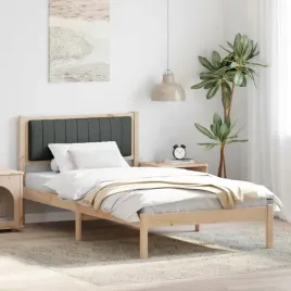 vidaxl-ramka-lozka-z-tapicerowanym-wezglowiem-ciemnoszary-100-x-200-cm