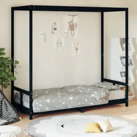 vidaxl-rama-lozka-czarna-80x200-cm-lite-drewno-sosnowe