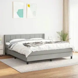vidaxl-lozko-kontynentalne-z-materacem-jasnoszare-tkanina-180x200cm