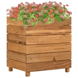 vidaxl-podwyzszona-donica-50x40x55-cm-drewno-tekowe-z-odzysku-i-stal
