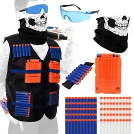 kamizelka-taktyczna-do-wyrzutni-piankowych-100-strzalek-okulary-zestaw-xxl