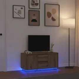 vidaxl-szafka-rtv-z-oswietleniem-led-dab-artisan-100x41x50-cm