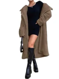 shein-futro-damskie-brazowe-sztuczne-klasyczne-m-lre