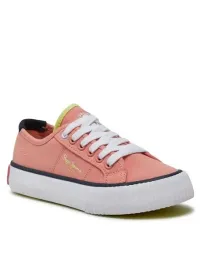 pepe-jeans-czerwone-trampki-tkaninowe-na-bialej-podeszwie-34-u2a