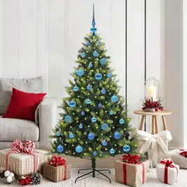 vidaxl-sztuczna-skandynawska-choinka-z-zawiasami-150-led-150-cm