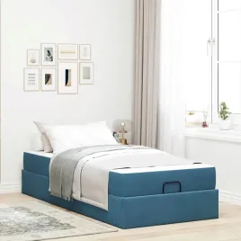 vidaxl-ramka-lozka-z-materacem-niebieski-80-x-200-cm-aksamit