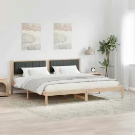 vidaxl-ramka-lozka-ciemnoszary-200-x-200-cm-lite-drewno-sosnowe